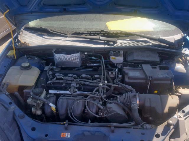 1FAFP34N37W215429 - 2007 FORD FOCUS ZX4 BLUE photo 7