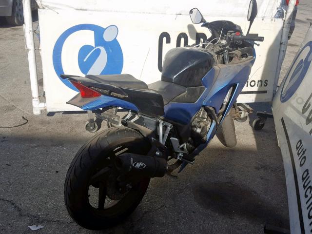 MLHNC5158F5100618 - 2015 HONDA CBR300 RA BLUE photo 4