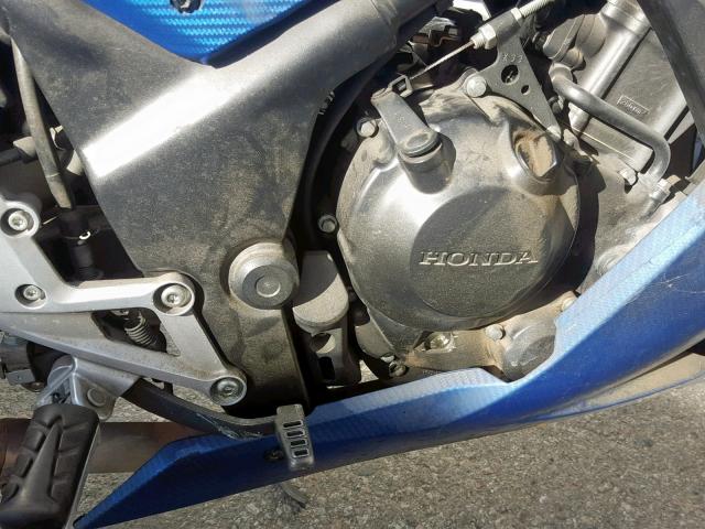 MLHNC5158F5100618 - 2015 HONDA CBR300 RA BLUE photo 7