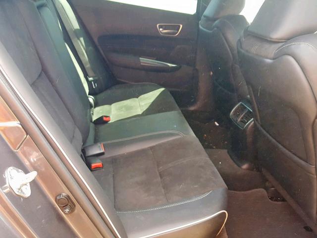 19UUB2F66JA004358 - 2018 ACURA TLX TECH+A Серый фото 6