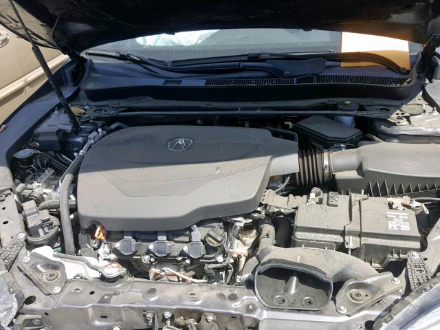 19UUB2F66JA004358 - 2018 ACURA TLX TECH+A Серый фото 7