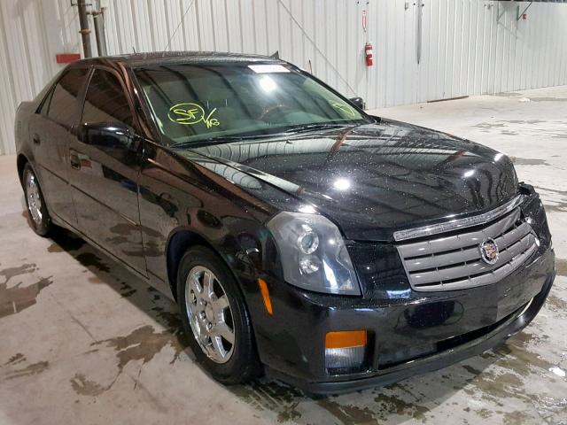 1G6DP567050162669 - 2005 CADILLAC CTS HI FEA BLACK photo 1