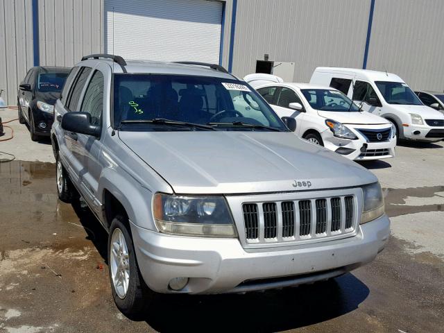 1J4GX48S04C336026 - 2004 JEEP GRAND CHER SILVER photo 1