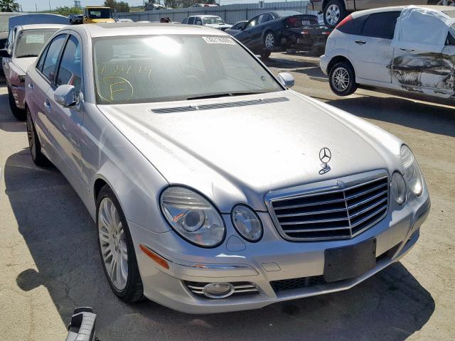 WDBUF56X88B190002 - 2008 MERCEDES-BENZ E 350 SILVER photo 1