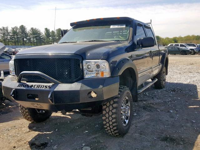 1FTSW31PX3EC92011 - 2003 FORD F350 SRW S BLUE photo 2