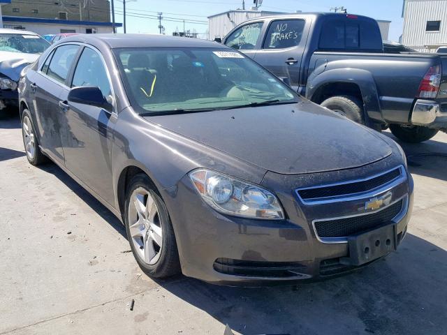 1G1ZA5EU1CF359221 - 2012 CHEVROLET MALIBU LS GRAY photo 1