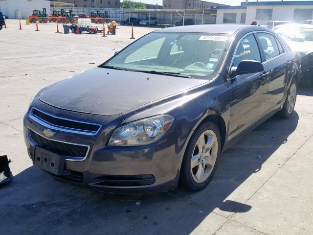 1G1ZA5EU1CF359221 - 2012 CHEVROLET MALIBU LS GRAY photo 2