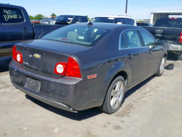 1G1ZA5EU1CF359221 - 2012 CHEVROLET MALIBU LS GRAY photo 4