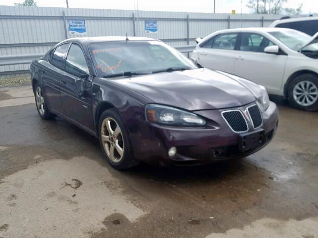 2G2WC52C851329048 - 2005 PONTIAC GRAND PRIX BURGUNDY photo 1