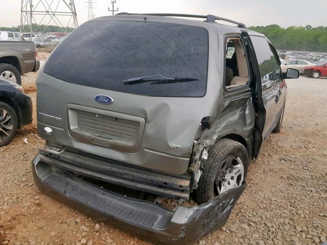 2FMZA51606BA59296 - 2006 FORD FREESTAR S GREEN photo 4