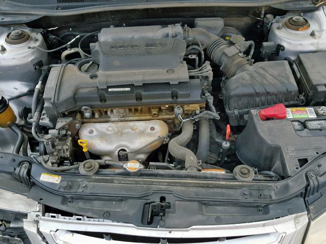 KNAFE121675405071 - 2007 KIA SPECTRA EX SILVER photo 7