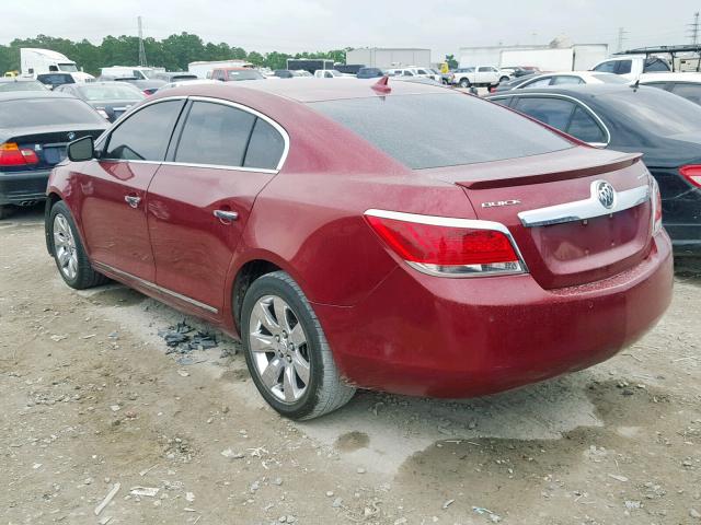 1G4GC5EC2BF172595 - 2011 BUICK LACROSSE C RED photo 3