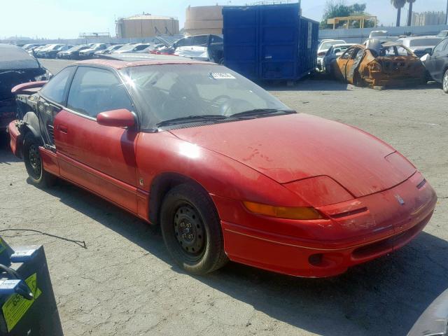 1G8ZG1276SZ290871 - 1995 SATURN SC2 RED photo 1