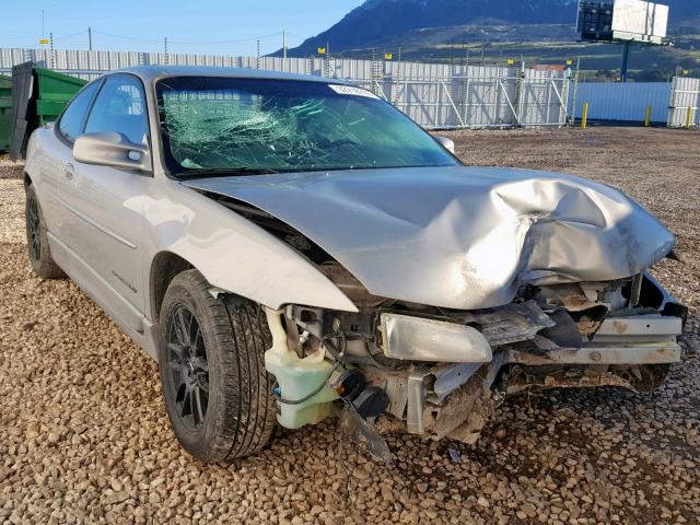 1G2WP12K1YF159391 - 2000 PONTIAC GRAND PRIX SILVER photo 1