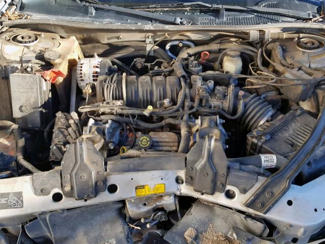 1G2WP12K1YF159391 - 2000 PONTIAC GRAND PRIX SILVER photo 7