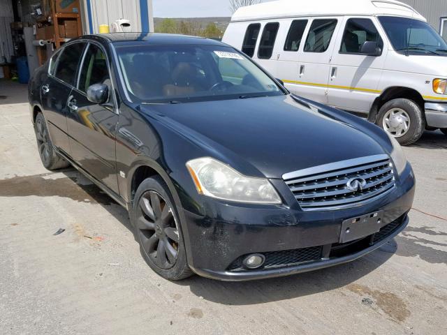 JNKAY01FX7M454225 - 2007 INFINITI M35 BASE BLACK photo 1