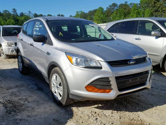 1FMCU0F73GUB69420 - 2016 FORD ESCAPE S SILVER photo 1