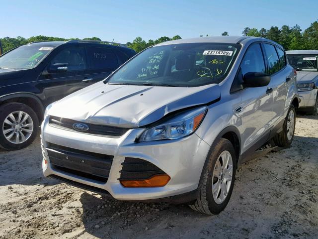 1FMCU0F73GUB69420 - 2016 FORD ESCAPE S SILVER photo 2