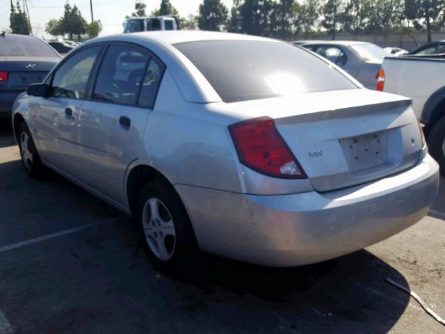 1G8AG52F75Z122222 - 2005 SATURN ION LEVEL SILVER photo 3