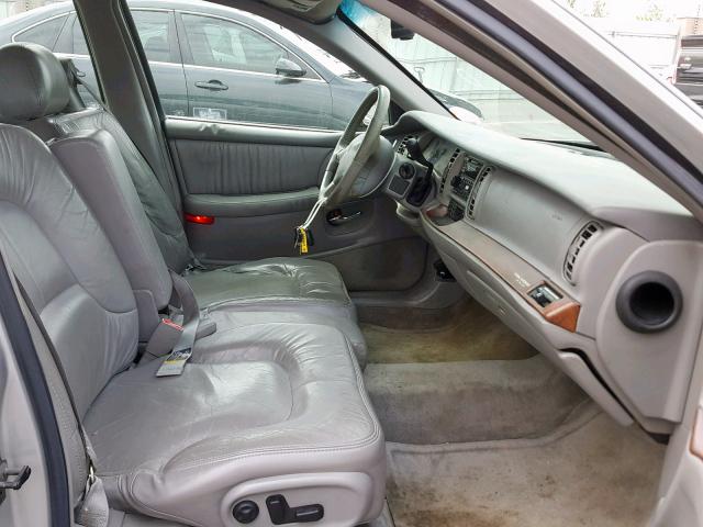 1G4CW54K214279686 - 2001 BUICK PARK AVENU GRAY photo 5