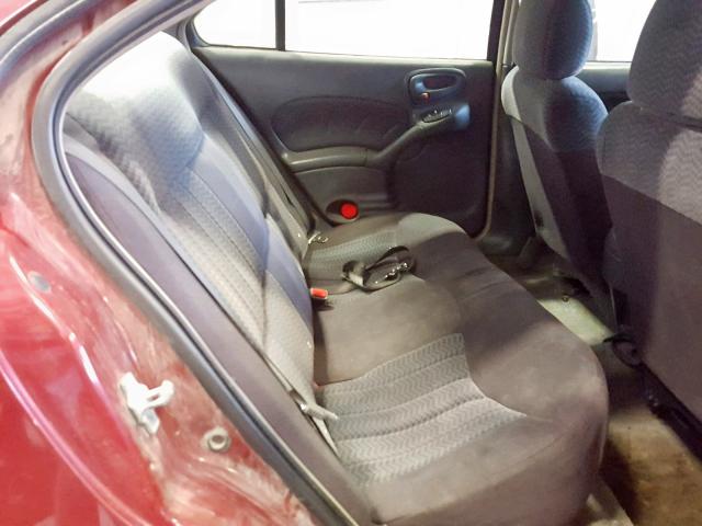 1G2NE52FX5M227075 - 2005 PONTIAC GRAND AM S MAROON photo 6