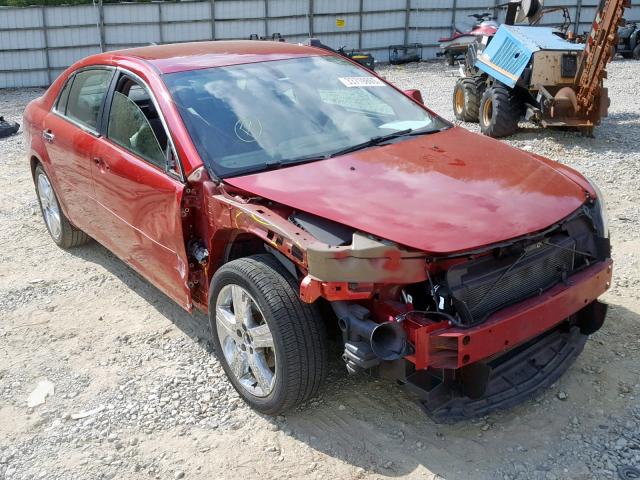 1G1ZC5E09CF334591 - 2012 CHEVROLET MALIBU 1LT RED photo 1