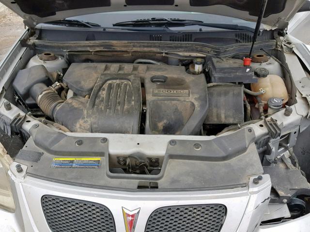 1G2AL15F577193217 - 2007 PONTIAC G5 SILVER photo 7