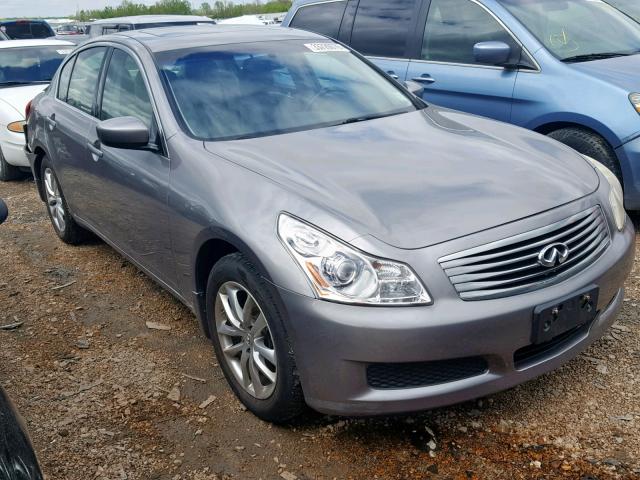 JNKCV61F29M364591 - 2009 INFINITI G37 GRAY photo 1