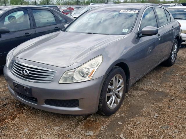 JNKCV61F29M364591 - 2009 INFINITI G37 GRAY photo 2