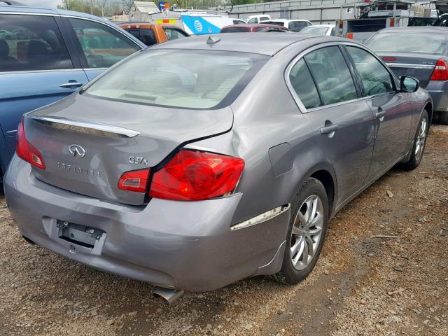 JNKCV61F29M364591 - 2009 INFINITI G37 GRAY photo 4