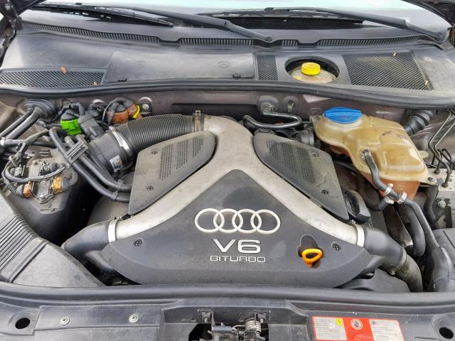 WAUED54B3YN033797 - 2000 AUDI A6 2.7T QU TAN photo 7