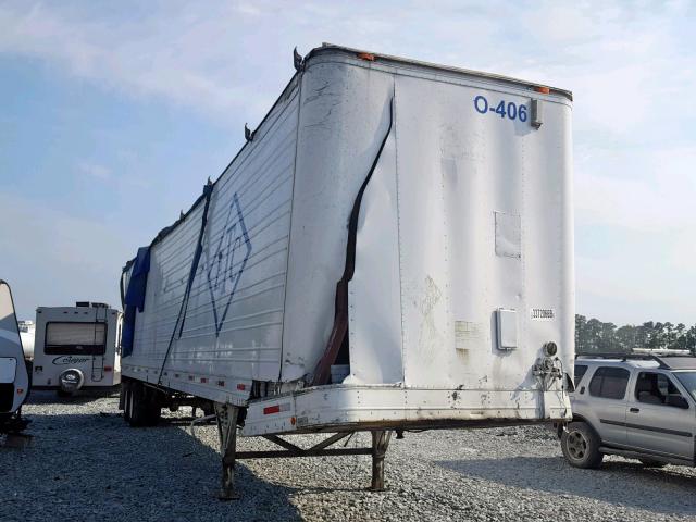 1GRAA9629KS044610 - 1989 GREAT DANE TRAILER TRAILER WHITE photo 1