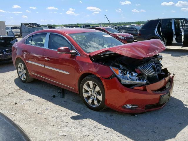 1G4GL5E3XDF130145 - 2013 BUICK LACROSSE BURGUNDY photo 1