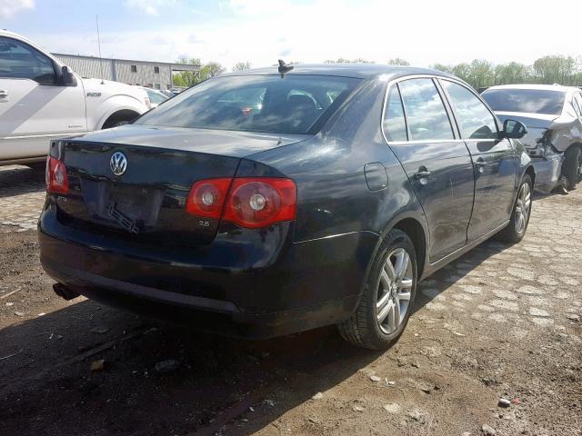 3VWRF71K77M038599 - 2007 VOLKSWAGEN JETTA 2.5 BLACK photo 4