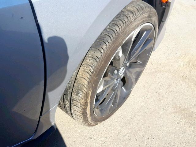 SHHFK7H4XJU402405 - 2018 HONDA CIVIC SPOR SILVER photo 9