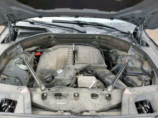 WBA5M4C58ED183394 - 2014 BMW 535 XIGT SILVER photo 7