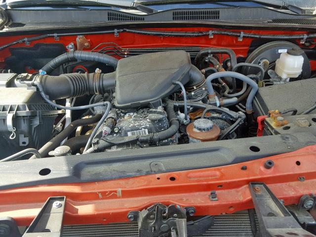 5TFRX5GN2HX087260 - 2017 TOYOTA TACOMA ACC ORANGE photo 7