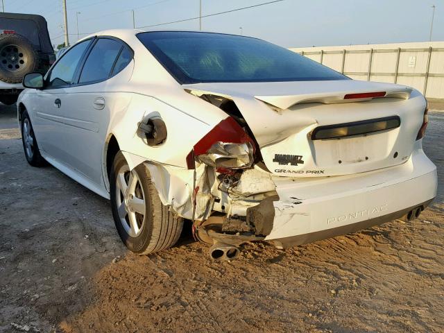 2G2WS522X41155699 - 2004 PONTIAC GRAND PRIX 白色 照片 3