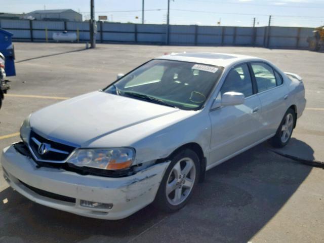 19UUA56863A053407 - 2003 ACURA 3.2TL TYPE WHITE photo 2