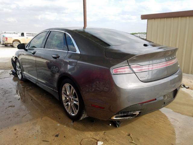 3LN6L2LU4ER815641 - 2014 LINCOLN MKZ HYBRID  photo 3