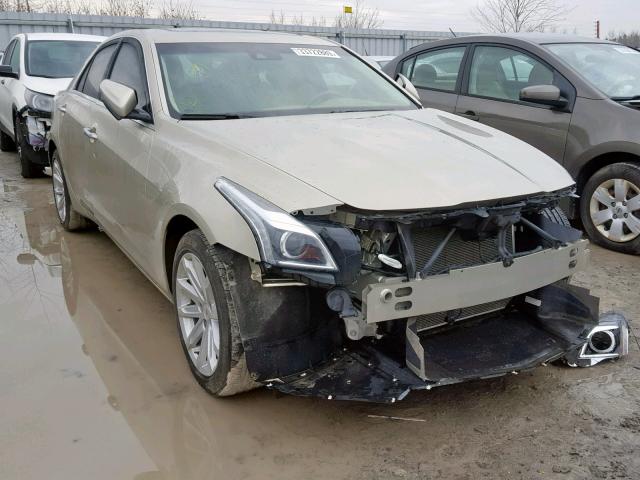 1G6AX5S3XE0153127 - 2014 CADILLAC CTS LUXURY BEIGE photo 1