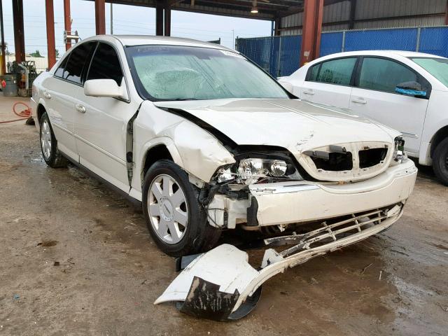 1LNHM86S24Y686334 - 2004 LINCOLN LS WHITE photo 1