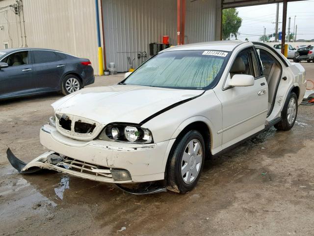 1LNHM86S24Y686334 - 2004 LINCOLN LS WHITE photo 2