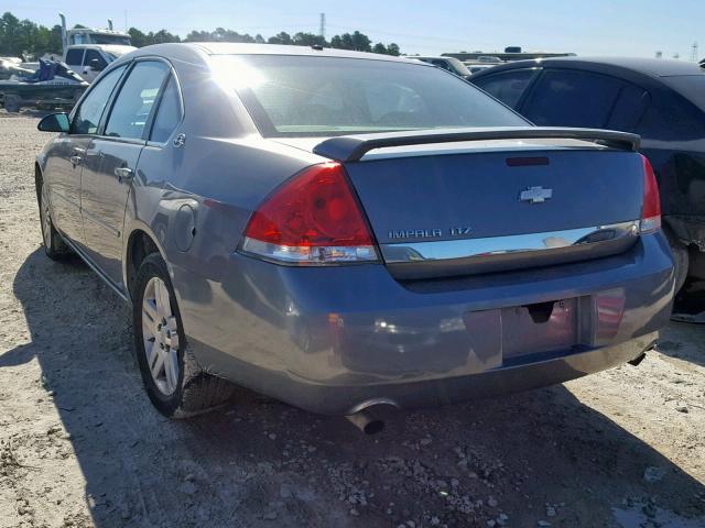 2G1WU581069137925 - 2006 CHEVROLET IMPALA LTZ GRAY photo 3