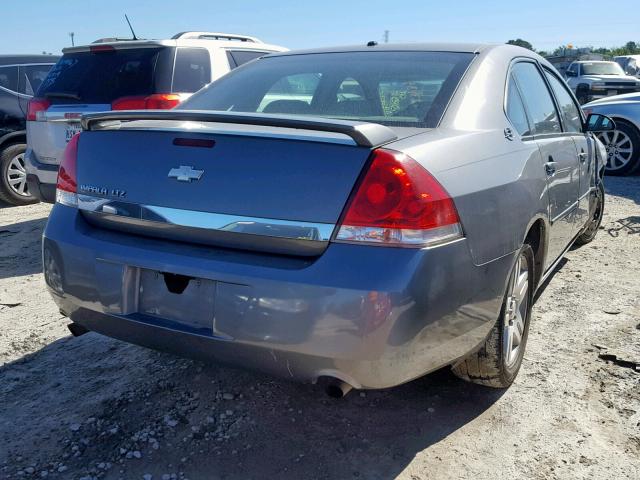 2G1WU581069137925 - 2006 CHEVROLET IMPALA LTZ GRAY photo 4