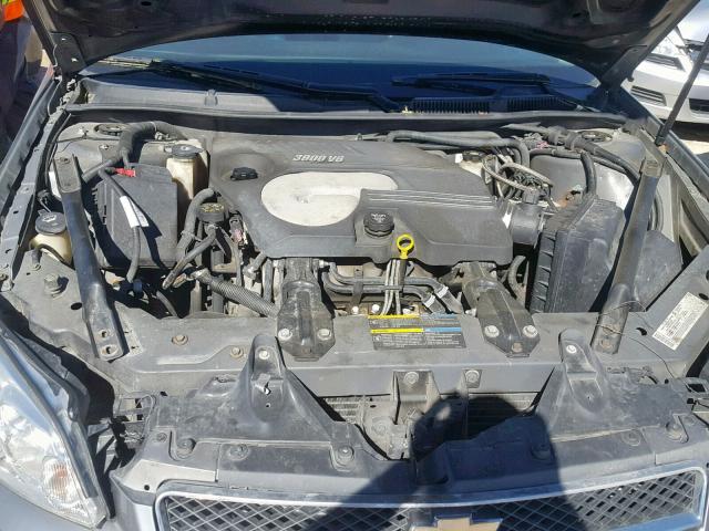 2G1WU581069137925 - 2006 CHEVROLET IMPALA LTZ GRAY photo 7