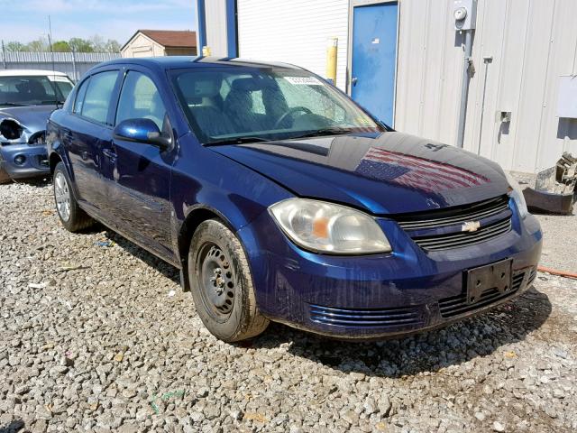 1G1AT58H297116655 - 2009 CHEVROLET COBALT LT BLUE photo 1