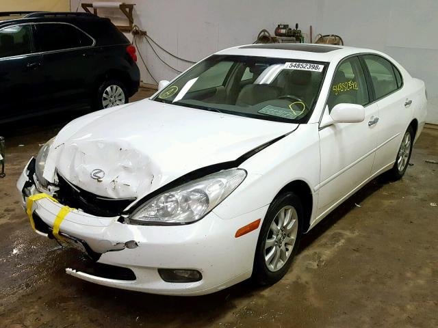 JTHBA30G745004235 - 2004 LEXUS ES 330 WHITE photo 2