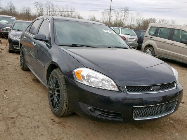 2G1WC5E34C1186385 - 2012 CHEVROLET IMPALA LTZ BLACK photo 1