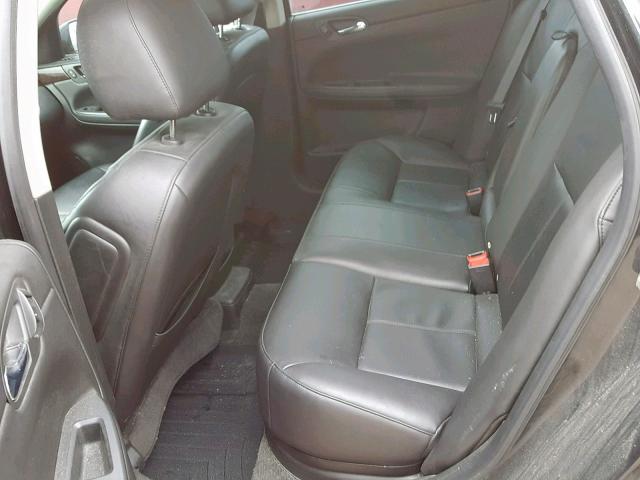 2G1WC5E34C1186385 - 2012 CHEVROLET IMPALA LTZ BLACK photo 6